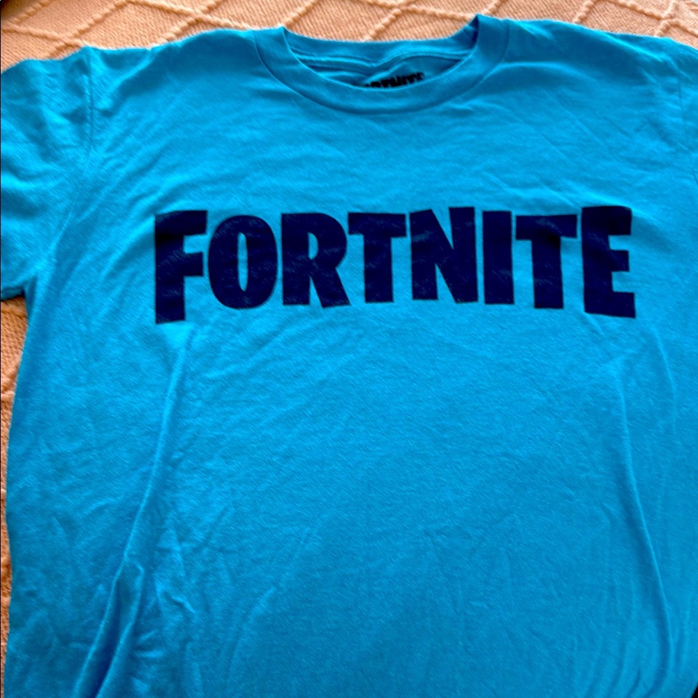 Fortnite Blue Graphic T-Shirt